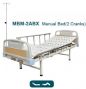 hospital bed manual bed(2 cranks)